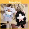 Lovely Cat Dog Koala Plush Hangings Soft Keychain Doll For Cute Backpack Decor