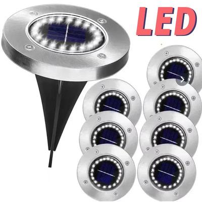 Наружный солнечный грунтовый светильник водонепроницаемый садовый встраиваемый светильник для дорожки солнечный ландшафтный светильник для газона двора террасы патио пешеходной дорожки