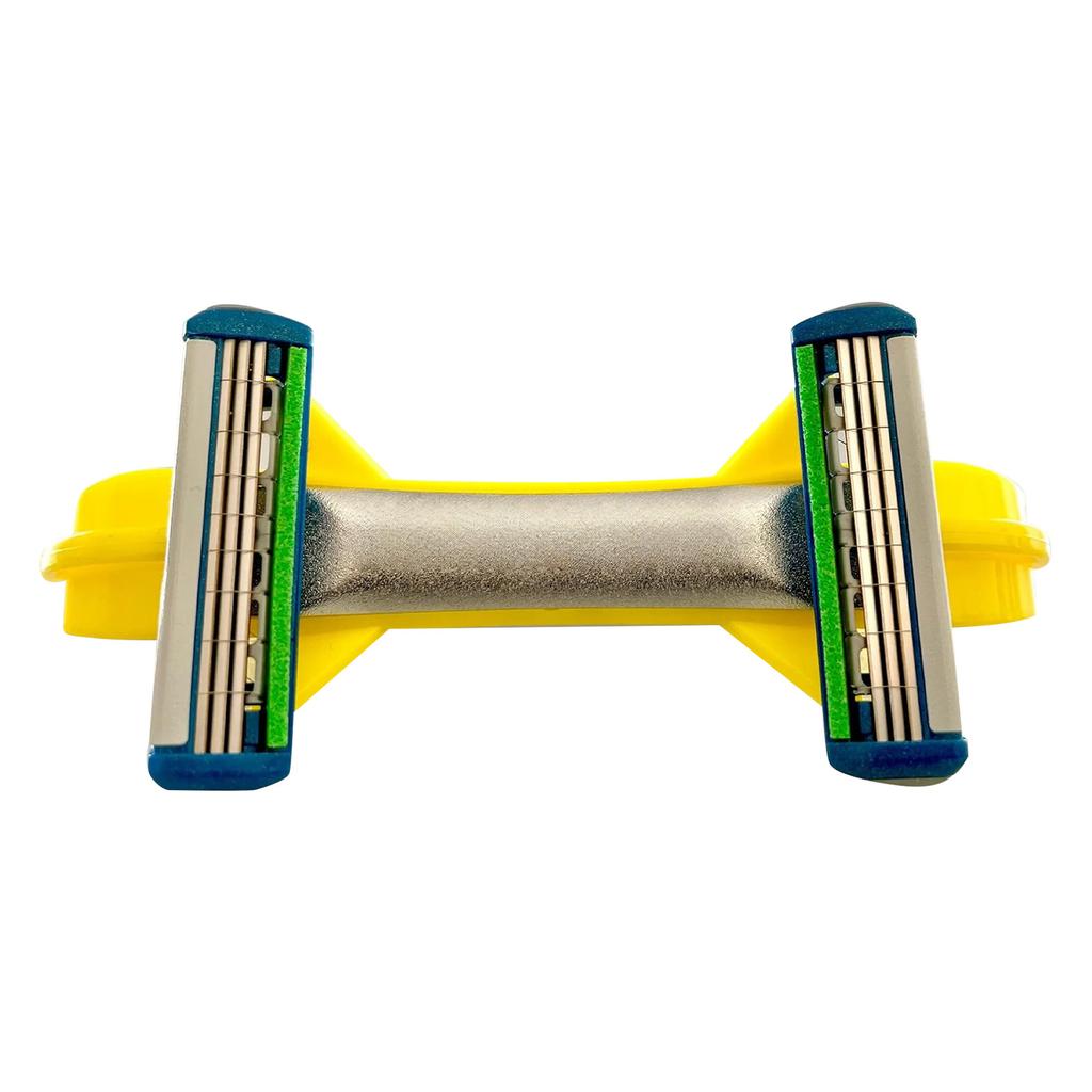 Быстрая машинка для стрижки налысо, Бритвы для головы для мужчин, Двойная головка, Быстрая, Мужская ручная бритва для головы налысо, Ручная машинка для стрижки налысо для удаления волос