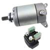2 PCS Starter Motor & Solenoid Relay For Yamaha ATV YFZ450 Special Edition 2004-2013 OEM:5TG-81890-00-00 5TG-81800-00-00 18761