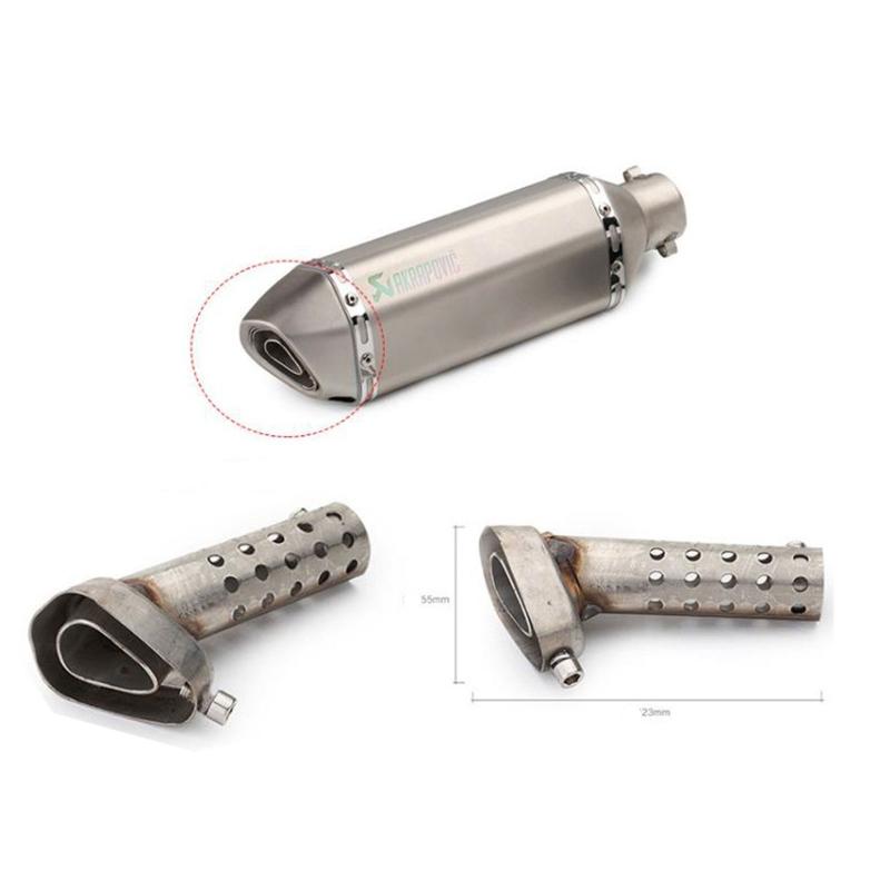 Универсальный передний средний катализатор DB Killer для мотоцикла глушитель выхлопной трубы глушитель шума звукоуловитель