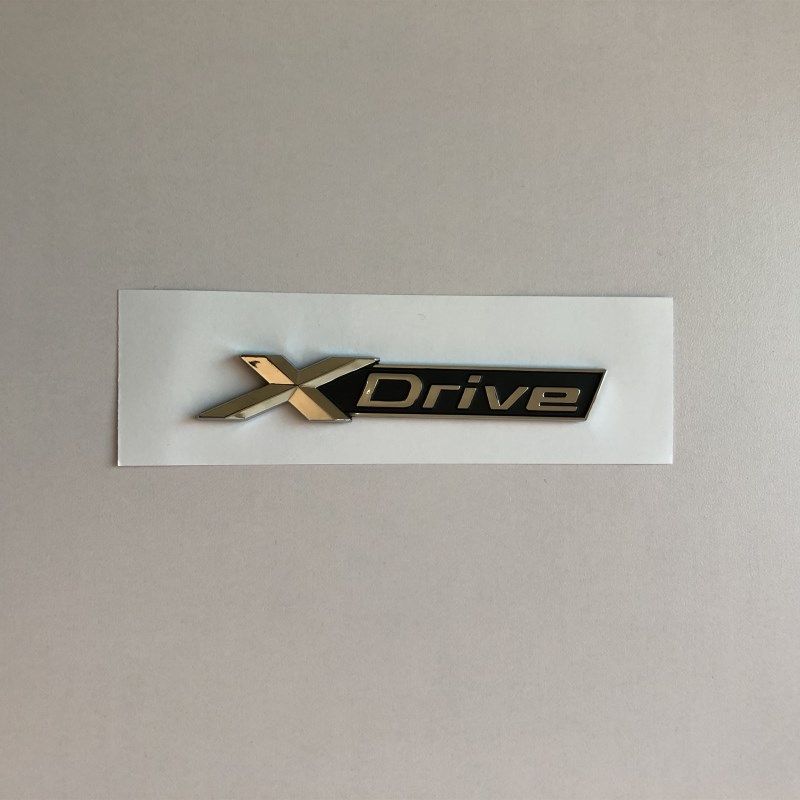 Suitable for BMW door displacement side badge x1 x4 x5 x6 x3 modification fender XDrive35i emblem car sticker tn2