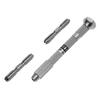 ENGINEER Pin Vise Single Head Type with Rotating Cap and 2 Collets End Total 95mm (Double Type) TP-24 Length