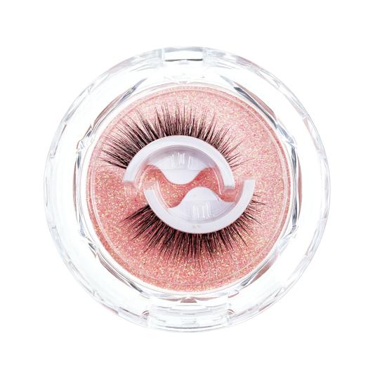 1 пара самоклеящихся накладных ресниц многоразового использования, естественный вид, тонкие, пушистые, синтетические накладные ресницы ручной работы, полоски, женские инструменты для макияжа глаз