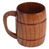 Деревянная пивная кружка объемом 300 мл с ручкой, предотвращающей ожоги, резная посуда для питья, деревянная кружка для чая, молока, пива, кухни, домашнего бара