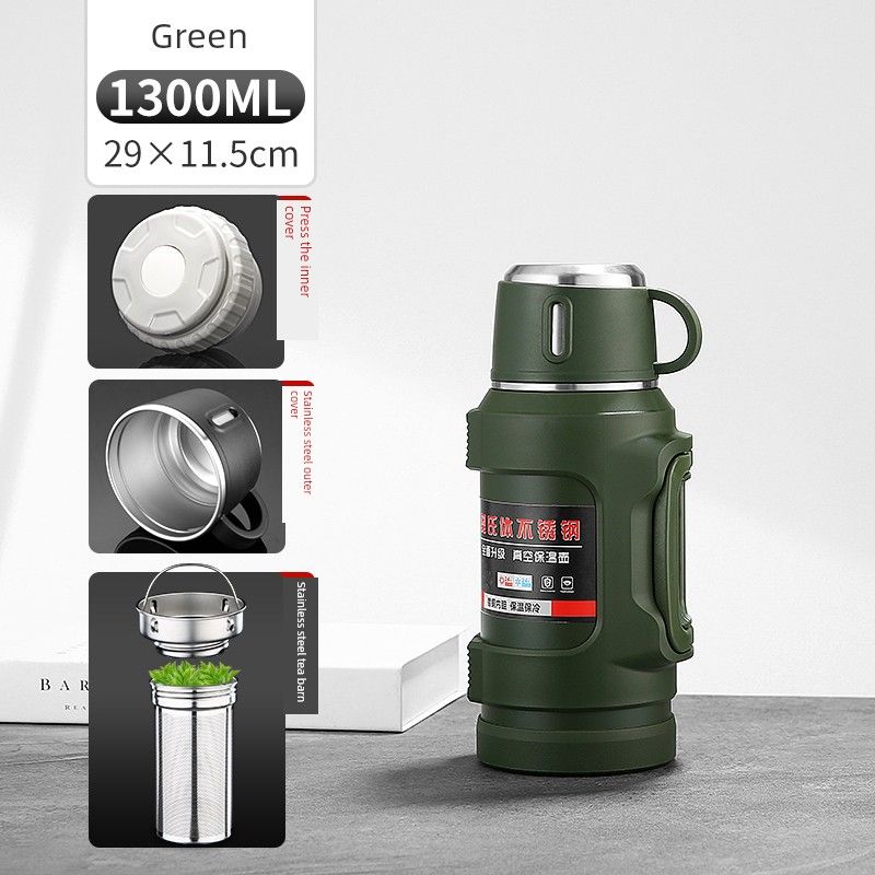 New Arrival 316 Stainless Steel Thermal Pot Large Capacity Vacuum Cup Outdoor Car Portable Kettle Household Kettle 6L