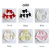 Double-Layer 8-Minute Polyester Swallowtail Ribbon Waist Bow and Headdress Accessory