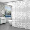 Qianyu Punch-Free Waterproof Shower Curtain Set