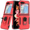 Case - BOOLING - for Samsung Galaxy Z Flip 5 / Z Flip 6 - Reinforced Protection - Shockproof - Red