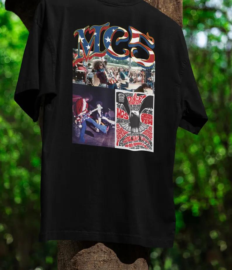 Vintage Mc5 Band TShirt Unisex Heavy Cotton Tee Unisex T-Shirt
