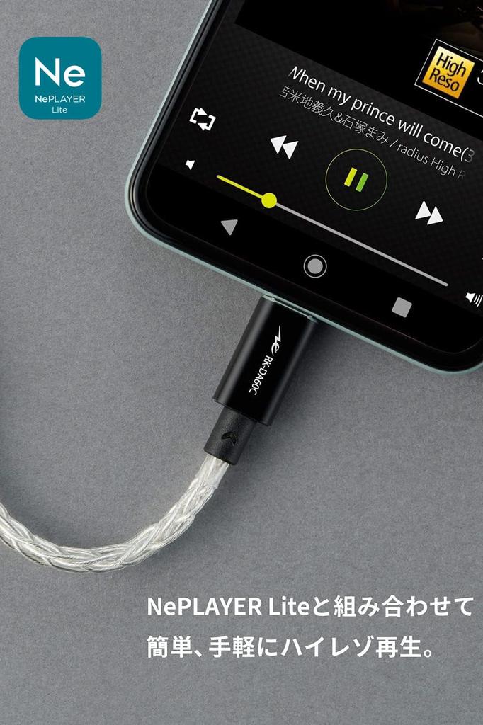 Radius RK-DA60C Headphone Amp USB-C 32bit