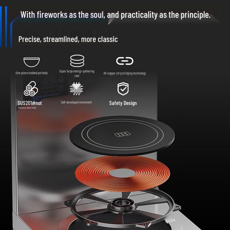 Feiwoosi Commercial Single-Head Induction Cooktop