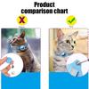 Cat Tracking Collar Adjustable Anti-lost Reflective Design Protective Collar Compatible For Airtag