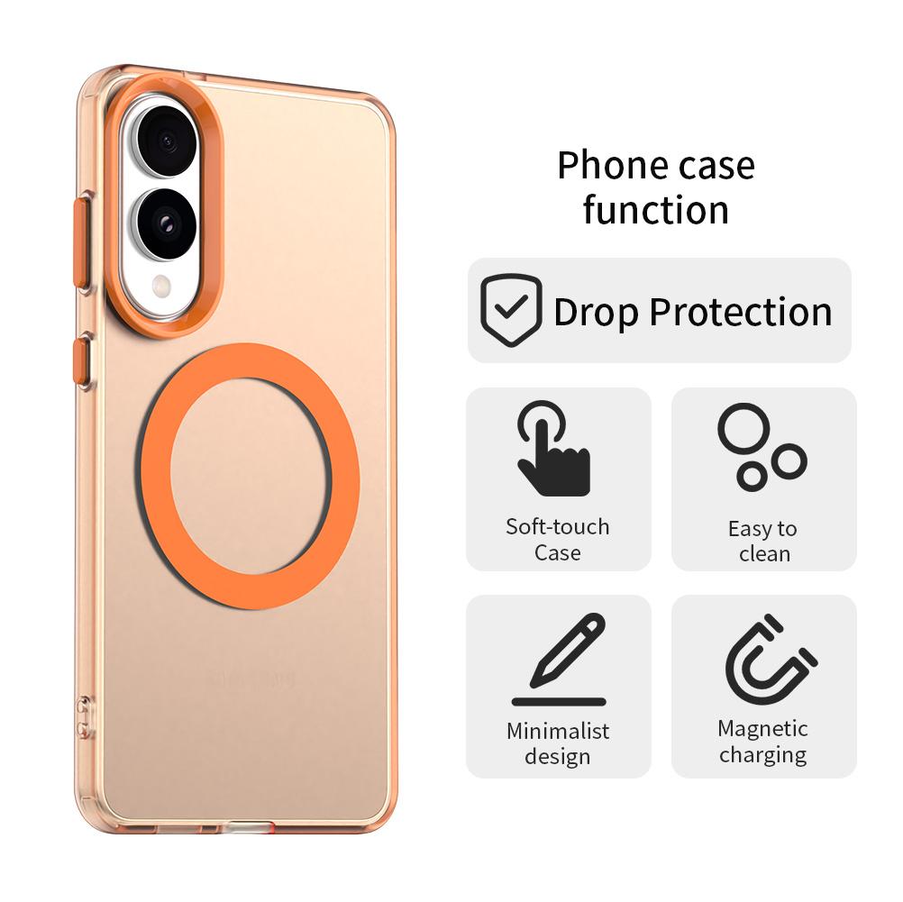 For Samsung Galaxy S25 Edge Case Compatible with MagSafe Anti Drop Hybrid Phone Back Cover