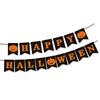 Halloween Banner Happy Halloween Banner with Pumpkin Signs Halloween Party Decorations Hanging Party Supplies Gift