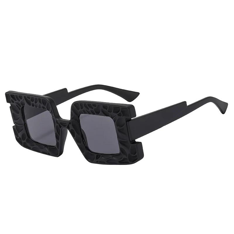 SHAUNA модные уникальные двухцветные квадратные женские солнцезащитные очки оттенка UV400 ретро трендовые мужские солнцезащитные очки с градиентом цвета шампанского