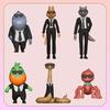 6 шт./комплект Фигурки персонажей из мультфильма «Злодеи 2» Аниме Модель Игрушки Топпер для торта Декорации Коллекционные фигурки для детей и взрослых