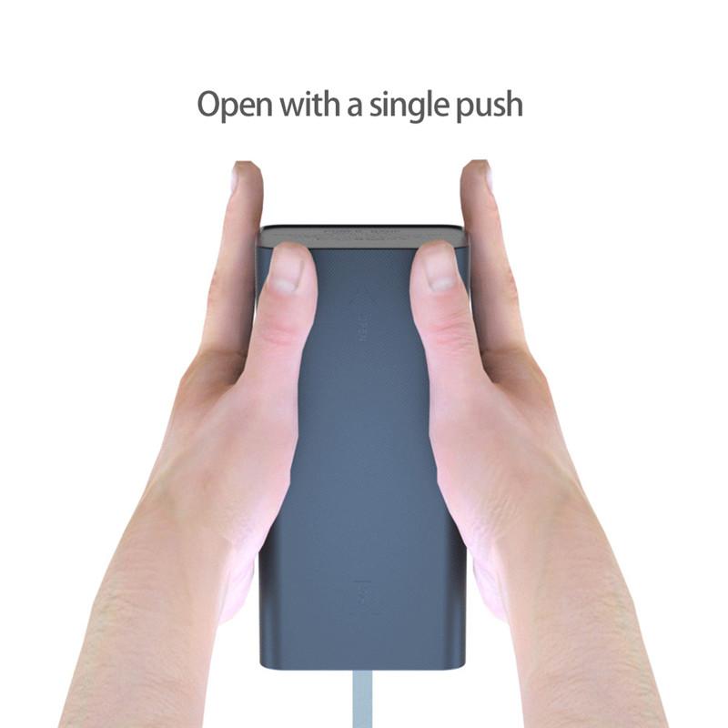 T21 21x18650 фонарик, зарядное устройство, держатель для аккумулятора, чехол «сделай сам», двойной USB 18650, чехол для аккумулятора, организация хранения