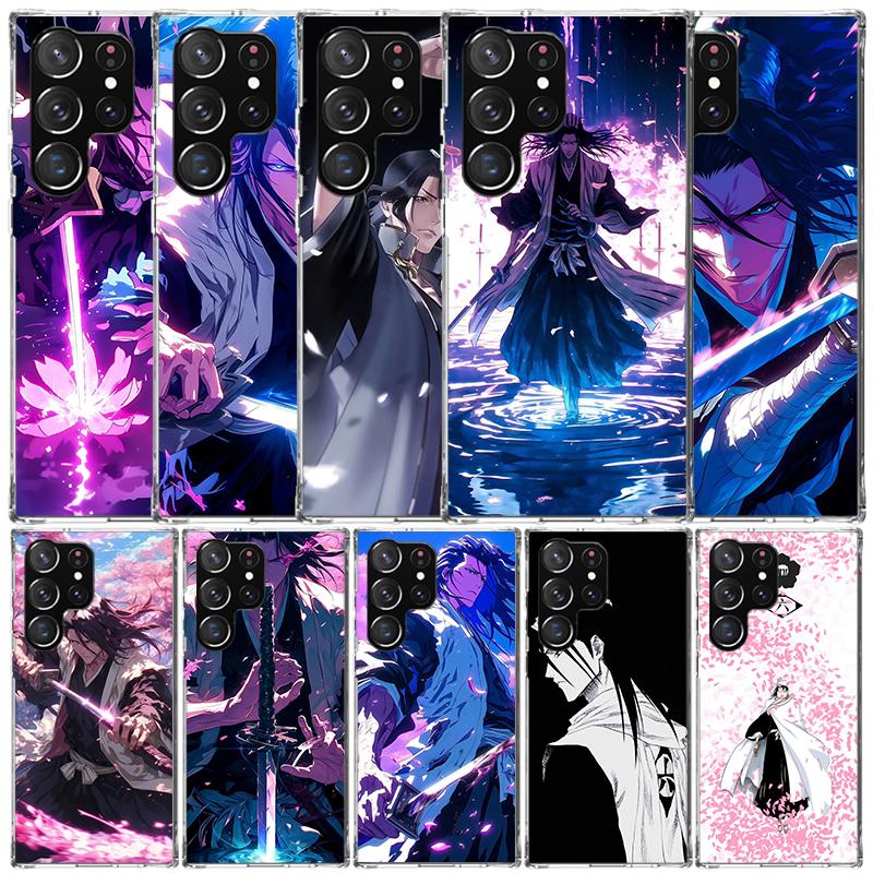 Bleach Kuchiki Byakuya Soft Cover for Samsung Galaxy S25 Edge S26 S24 S23 Ultra Phone Case S22 S21 Plus S20 FE Print Pattern She