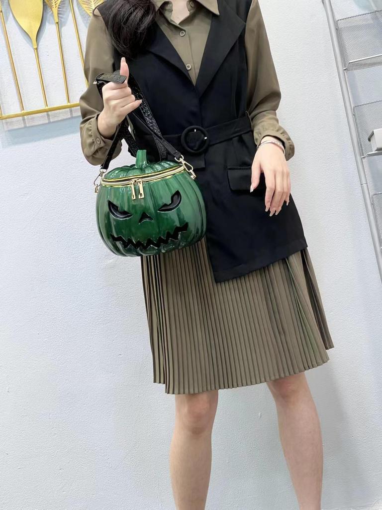 2024 Halloween Ghost Pumpkin Party Shoulder Bag