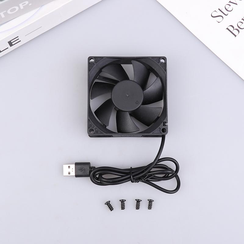 5V Бесщеточный Охлаждающий Вентилятор Usb Вентилятор для Роутера Корпус для Компьютера Охлаждающий Корпус для ТВ-Бокса 50 мм 80 мм 90 мм 120 мм ПК DIY Кулер Настольный Вентилятор