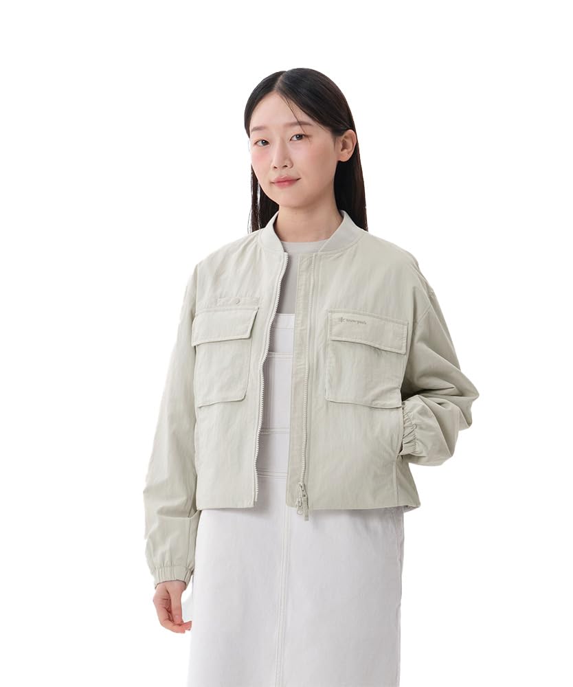 Snow Peak Cample Bomber Size Perfect for Outdoor and Women's Jacket, M, GS-S25SWCWB13, Camping, Activities, Festivals.
