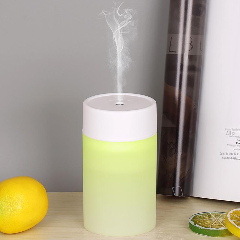 Креативный USB-увлажнитель воздуха с функцией ароматерапии и эффектом дыма и древесной фактуры с возможностью нанесения индивидуального логотипа