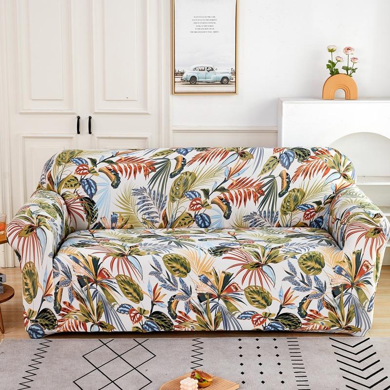 New Elastic Sofa Cover, Fully Covered with Dust-proof Leather, Sofa Towel, and Fabric Combination for All Seasons