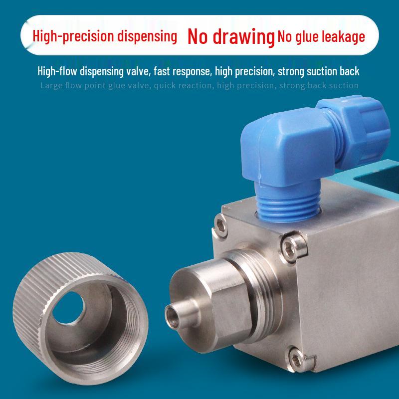 my36 Precision High Flow Double Acting Dispensing Valve - Stainless Steel & Aluminum Alloy