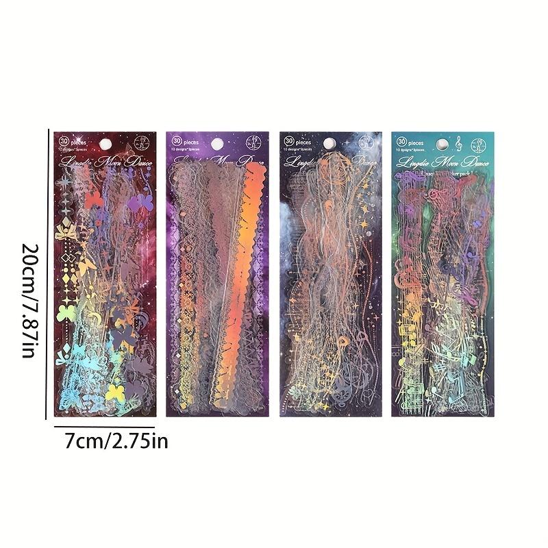 30 листов Фантазия ночи наклейки для домашних животных для скрапбукинга DIY декоративный материал коллаж журналов