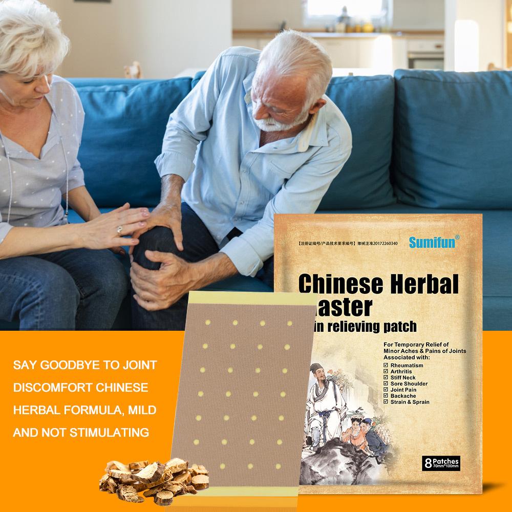 Knee Joint Patch 8pcs/bag Knee Pain Relief Patches Treatment Plaster Health Care Sticker