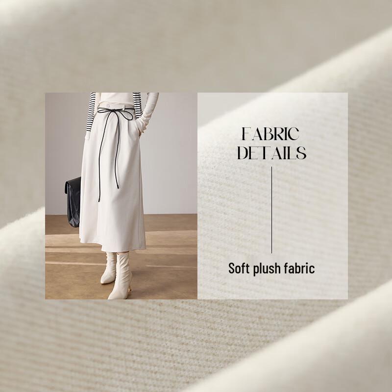 VICTORIA&VERA Женская юбка-миди А-силуэта с флисовой подкладкой