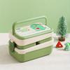 1500ML Cute Lunch Box For Girls School Kids Plastic Picnic Bento Box Microwave Food Box With Compartments Storage Containers