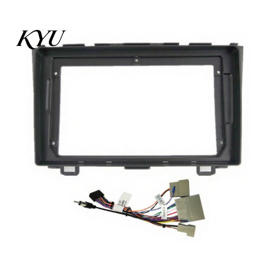 Комплект проводов для автомагнитолы 9-дюймовая панель для Honda CR-V 2008-2011, Запасная панель, Рамка для установки магнитолы, Android, Навигация