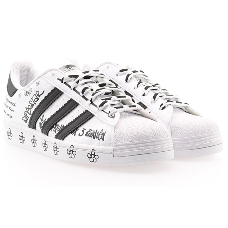 adidas Кроссовки Superstar 'Sharpie Pack Graffiti White Black' GV9804