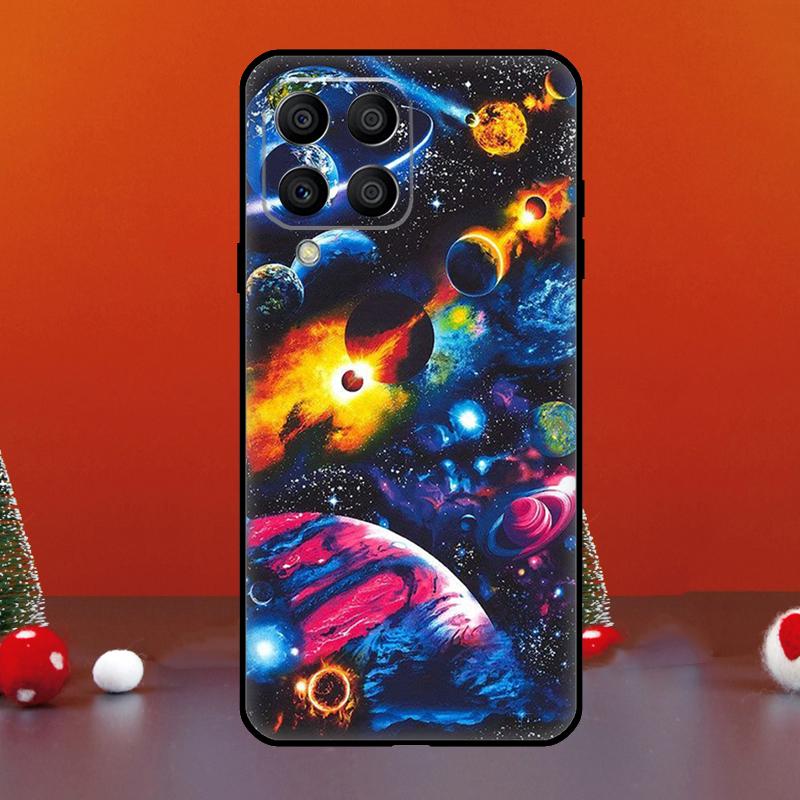 Магическое Космическое Лунное Планета Для Samsung Galaxy M06 M16 M14 M34 M54 M11 M21 M31 M13 M33 M35 M53 M55 M15 M12 M32 M52 Чехол