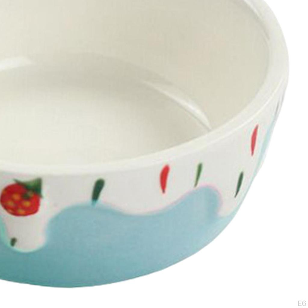 Керамическая миска для еды хомяка, устойчивая к воде мелких животных, тарелка для кролика для шиншиллы