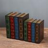 Vintage Fake Books For Decoration Retro Fake Book Bookshelf Decor Jewelry Box