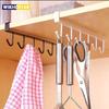 Kitchen Storage Rack Wardrobe Hook Door Hanger Clothes Hanging Rack Holder Kitchen Organizer Closet Shelf Wall Hanger Coat Rack