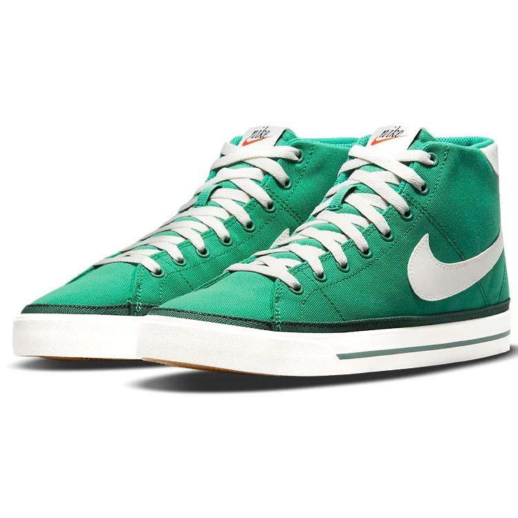 Nike Мужские кроссовки Court Legacy Canvas Mid Green Noise Noble-Green Sail DM3363-300