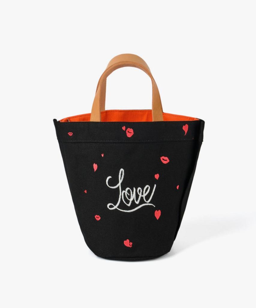 Loco Hawaii Love Канвас Кожаная Сумка-тоут Черный S