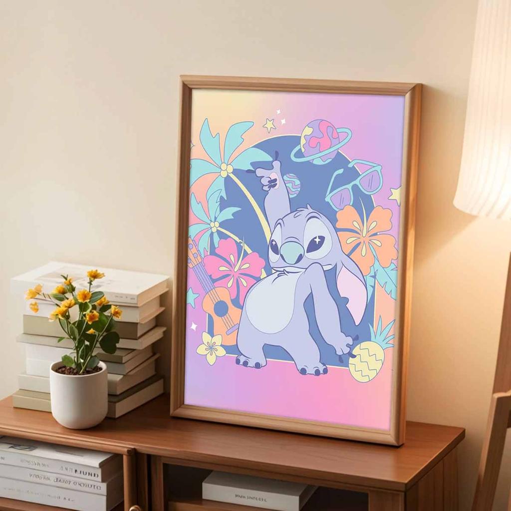 Набор для вышивания крестиком алмазной мозаикой «Стич» сделай сам, растягивание, вышивка крестиком, мозаичное искусство, алмазная живопись полным кругом, алмазное украшение для дома