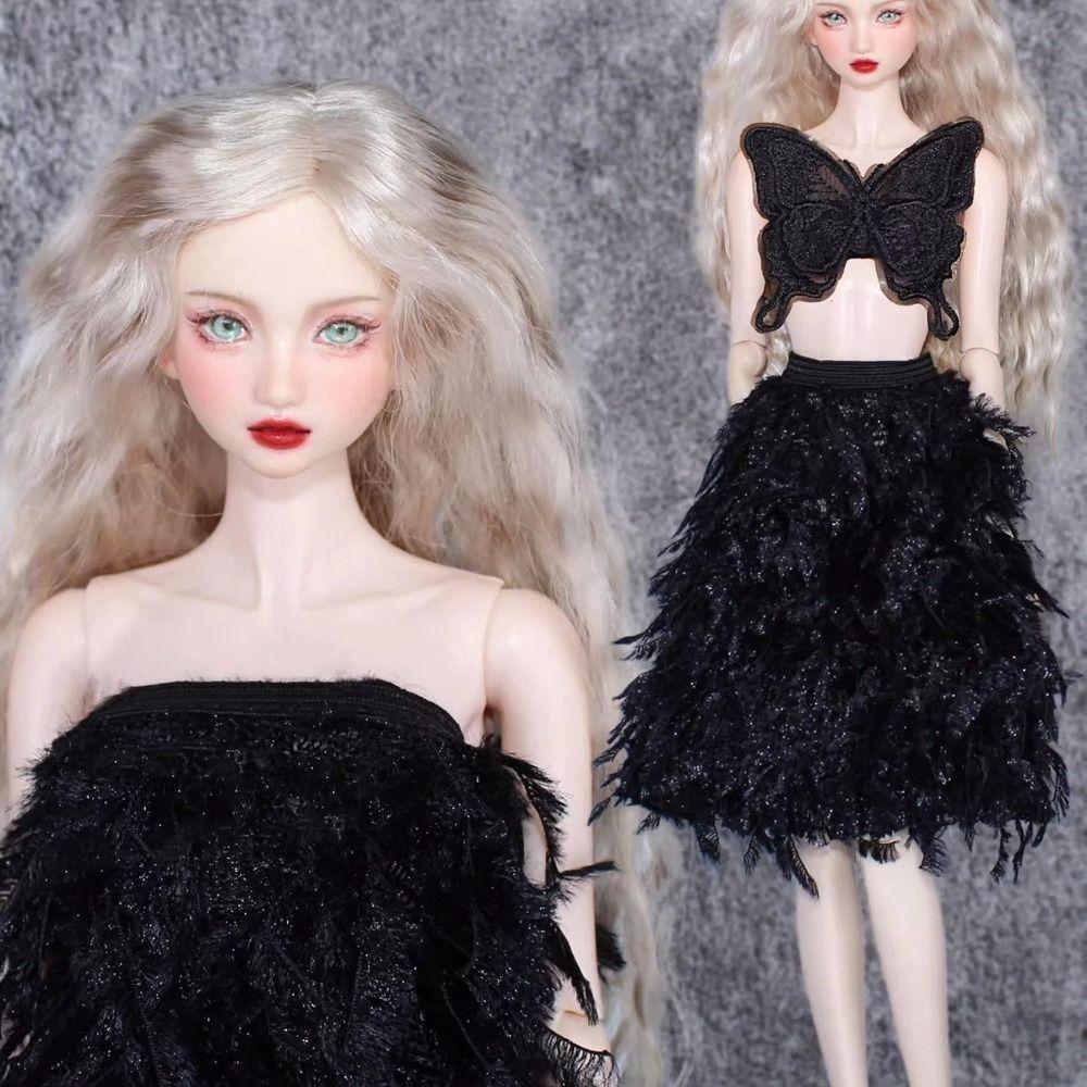 Модная кукольная одежда для вечеринок, повседневная одежда, плюшевое пальто, новая одежда для кукол 30 см, одежда для кукол 11,5"/1/6 BJD