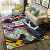 GTA 3D Games Grand Theft Auto Gamer Carpet Rug for Home Living Room Bedroom Sofa Doormat Decor,kids Area Rug Non-slip Floor Mat