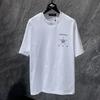 8956 CHROME HEARTS 2025 Summer New High Quality Cotton Round Neck Loose Large Size Men's and Women's T-shirt Couple T-shirt
