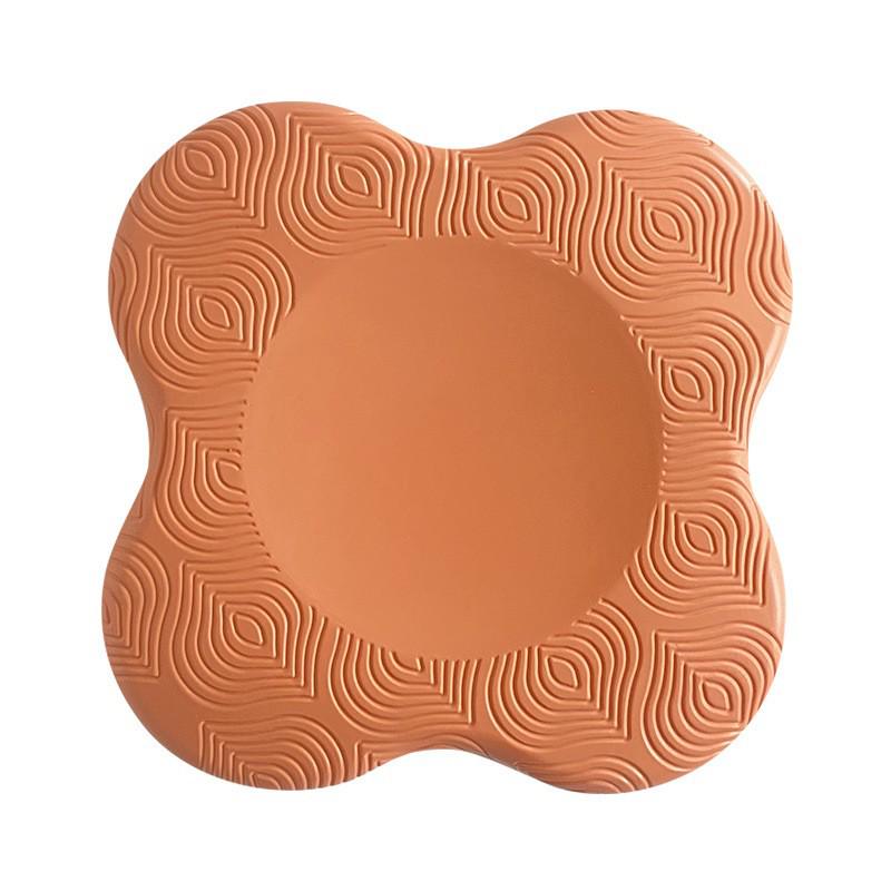 Противоскользящий полиуретановый коврик для коленей для йоги с утолщенной защитой коленей и локтей, мягкий медленный отскок для планок и спорта