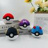 8cm Poké Ball Master Pendant: Red, Blue, Purple, Black, Premier Ball Hanging Backpack Plush Charm
