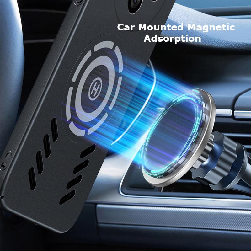 Для vivo X100 X100s X90 X90s X80 X70 Pro Plus Rock Sand Ice Магнитный теплоотводящий матовый чехол для ПК с защитой от отпечатков пальцев дышащий охлаждающий чехол Shell