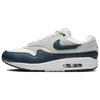 Кроссовки Air Max 1 Essential Summit White Armory Navy Повседневная обувь FZ5808-103