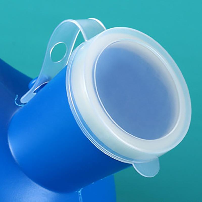 Toilet Supply For Outdoor 2000Ml Plastic Male Bed Potty Pee Bottle Collector With 160Cm Tube Portable Pee Urine Bottle